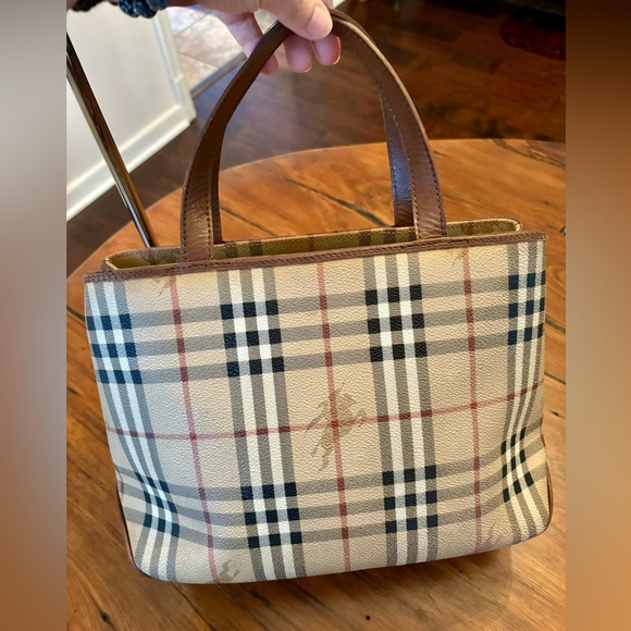 BURBERRY Handbag/Satchel in Excellent Vintage Condition! Made in Italy. - Picture 4 of 7